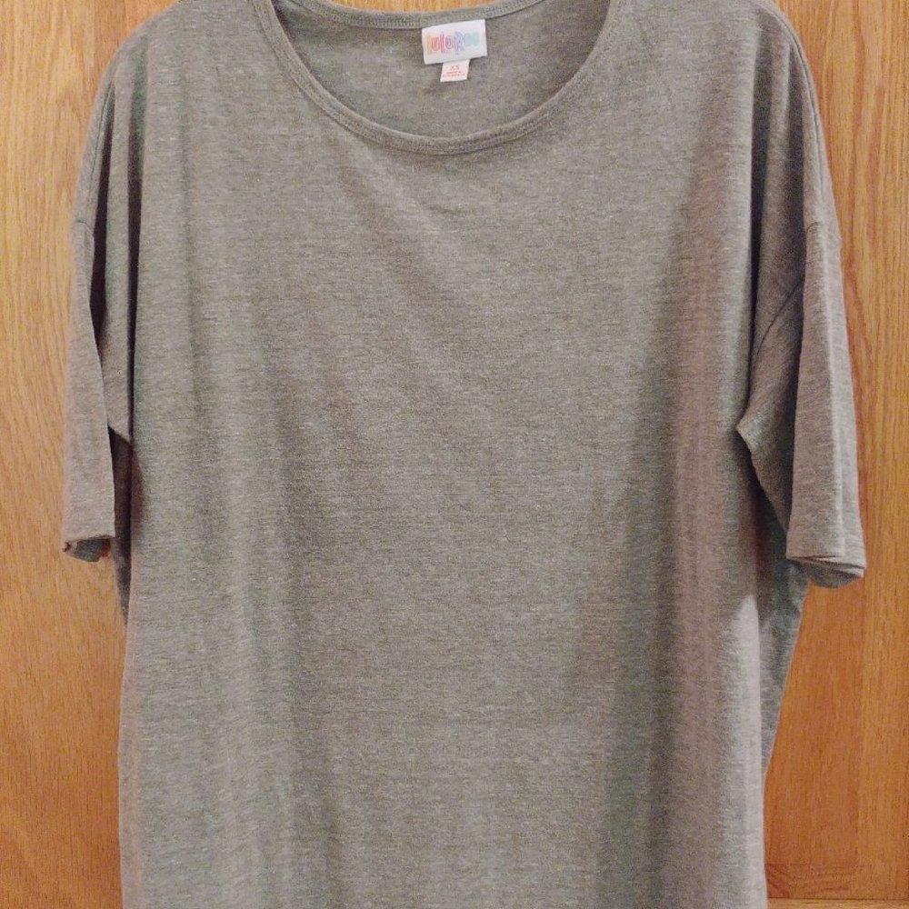 Lularoe Irma solid gray